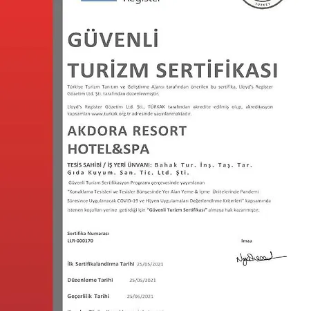 Akdora & Spa Отель 4*